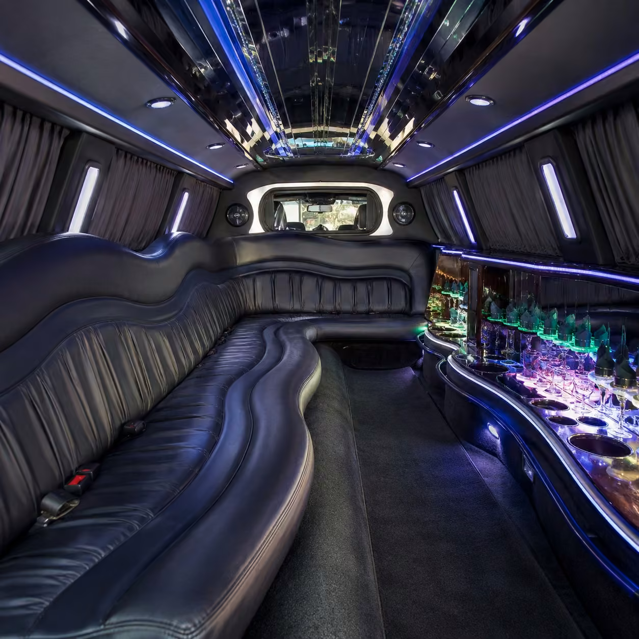 lincoln mkt limo interior