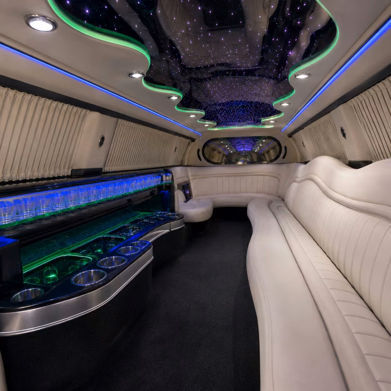 miami limo interior