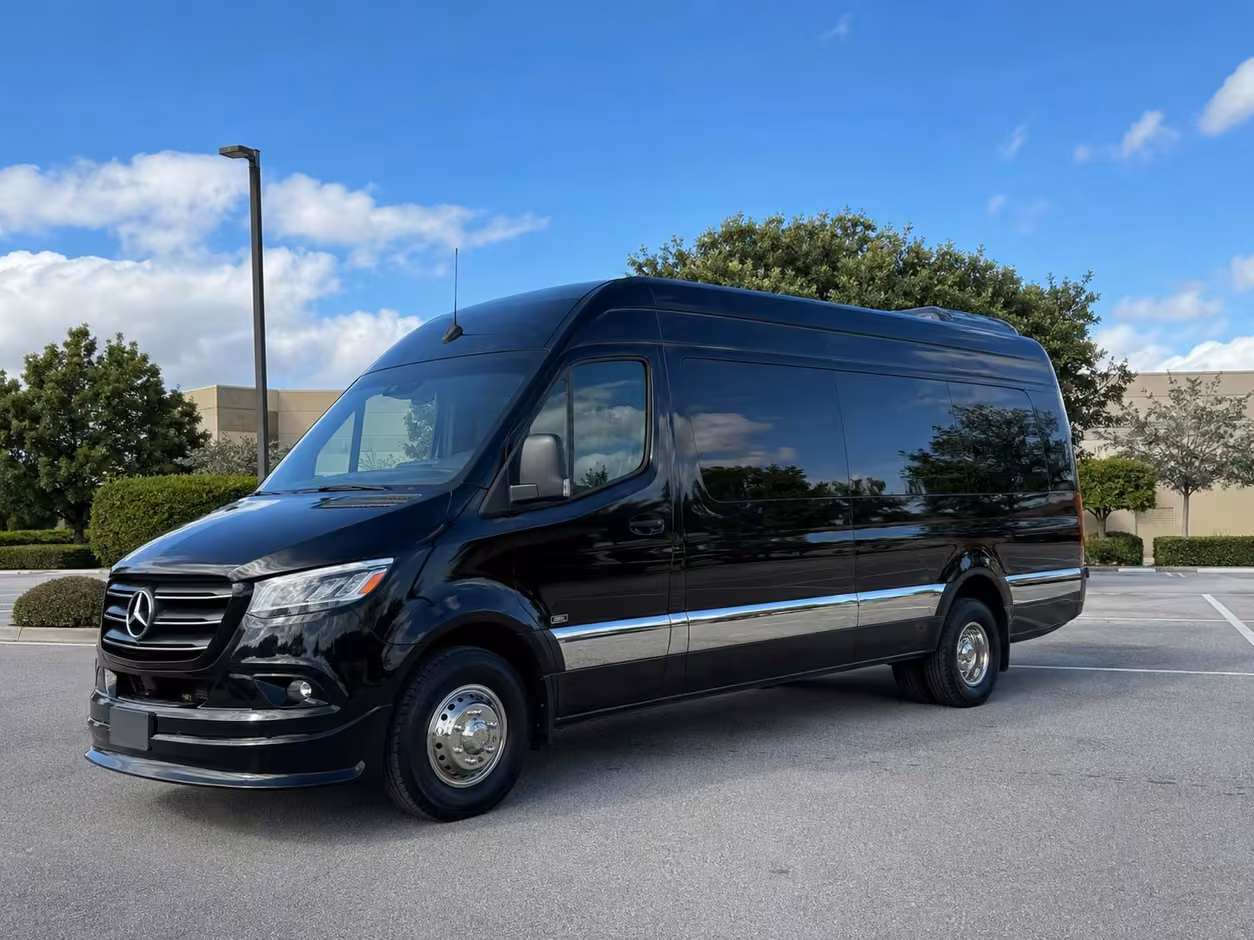 sprinter van rental with driver